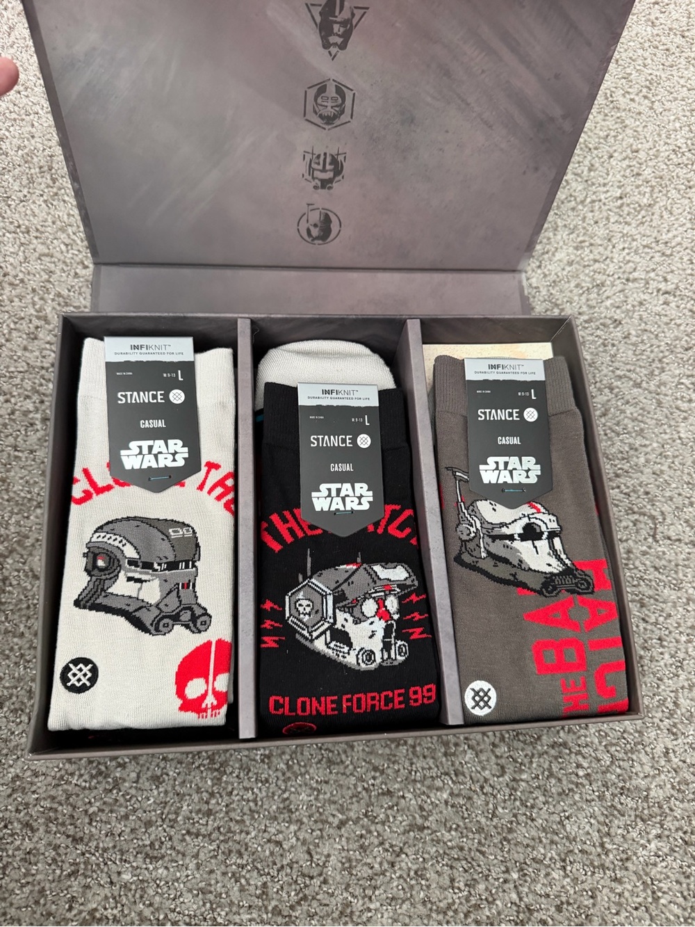 Stance Star Wars Clone Force The Bad Batch 99 5-Pack Crew Socks